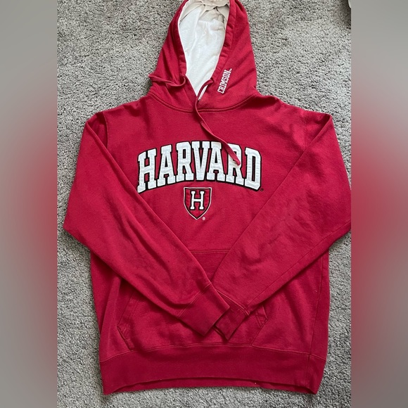 Men’s Harvard University Crimson Hoodie - Picture 2 of 6